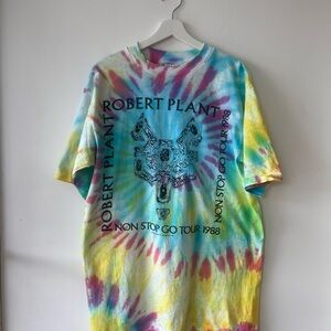 Original Robert Plant Non Stop Go Tour 1988 vintage tee